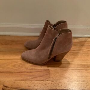 Dolce Vita Tan Ankle Boots
